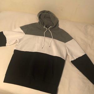 Forever 21 Striped Hoodie